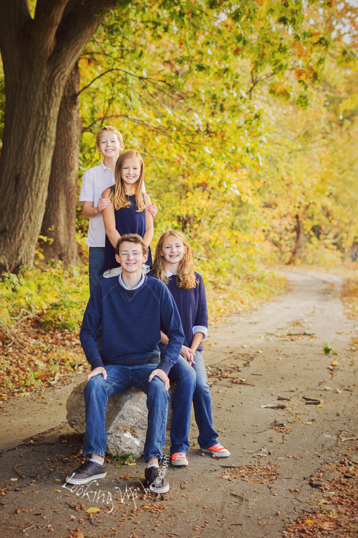 Family of Six - Autumn Beach Session {Greenwich Family Photographer}